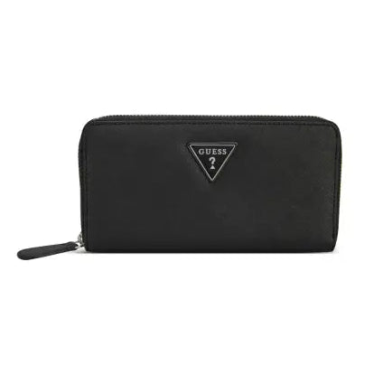 Guess Handbag Guess Viviette Medium Zip Around Handbag Black S9845599