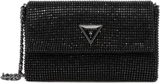 Guess Handbag Guess Zalina Clutch Black