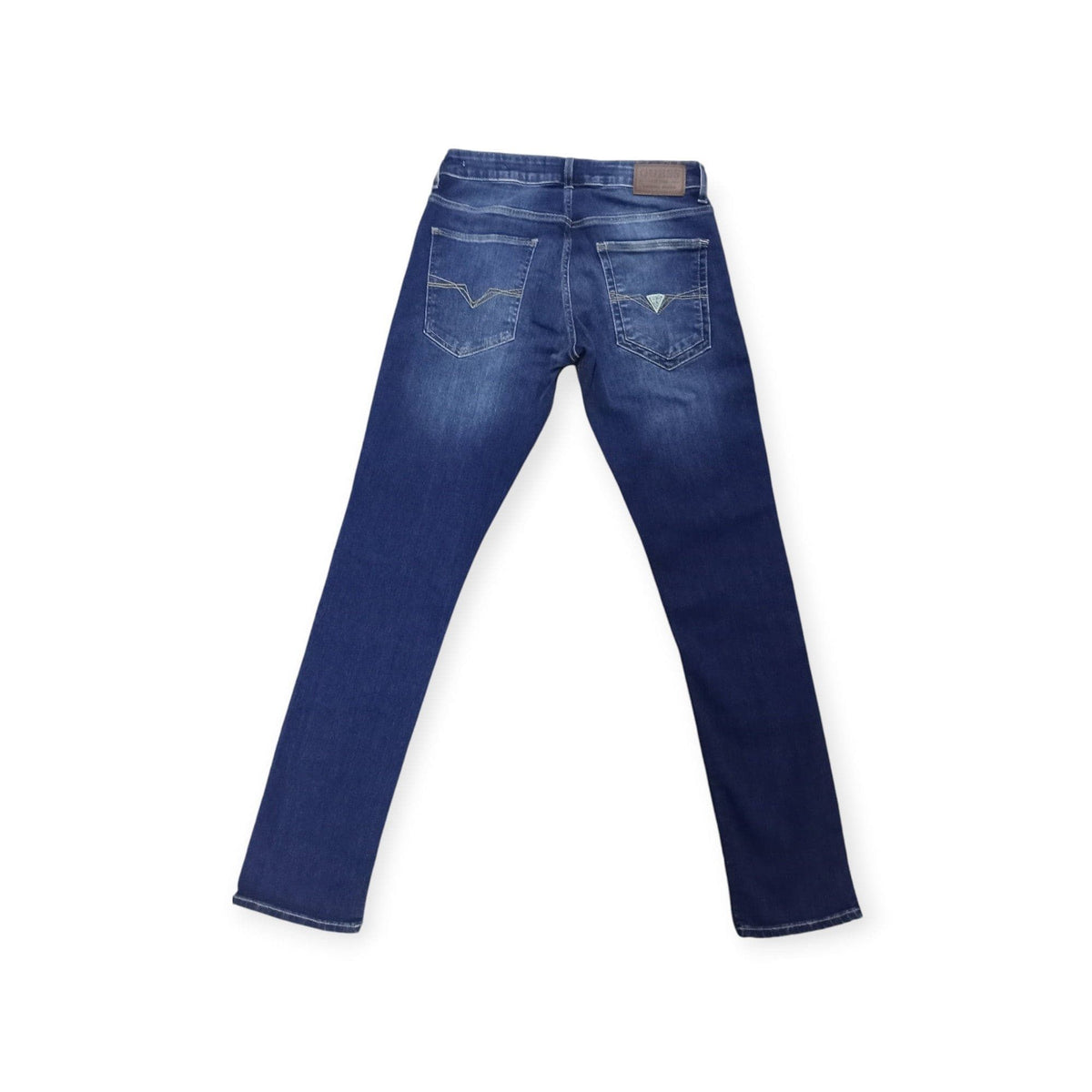 Guess Jeans Guess Men's Dark Eco Super Skinny Dark Wash