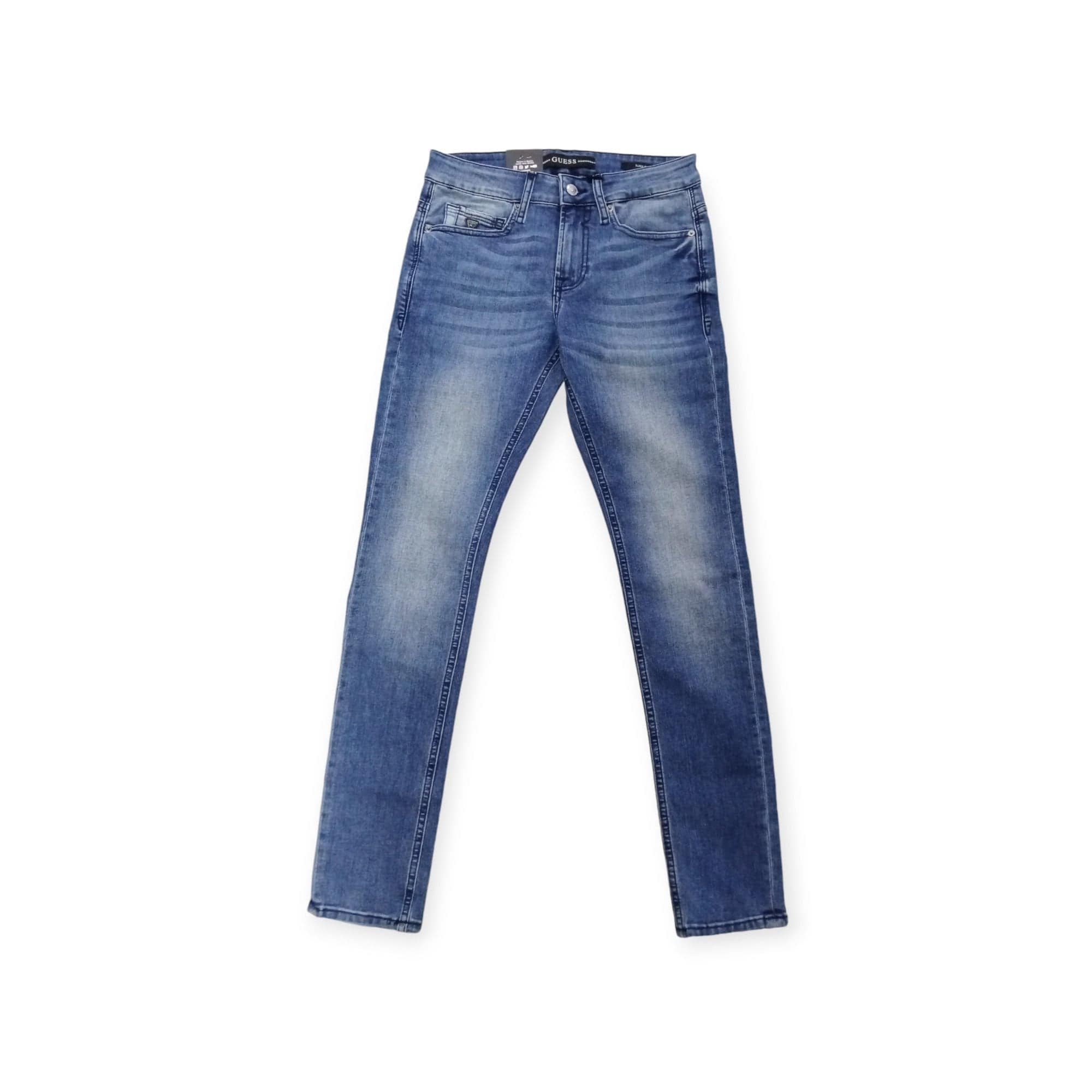 Guess Jeans Guess Men's Monty Eco Skinny Fit Medium Wash (7796953743449)