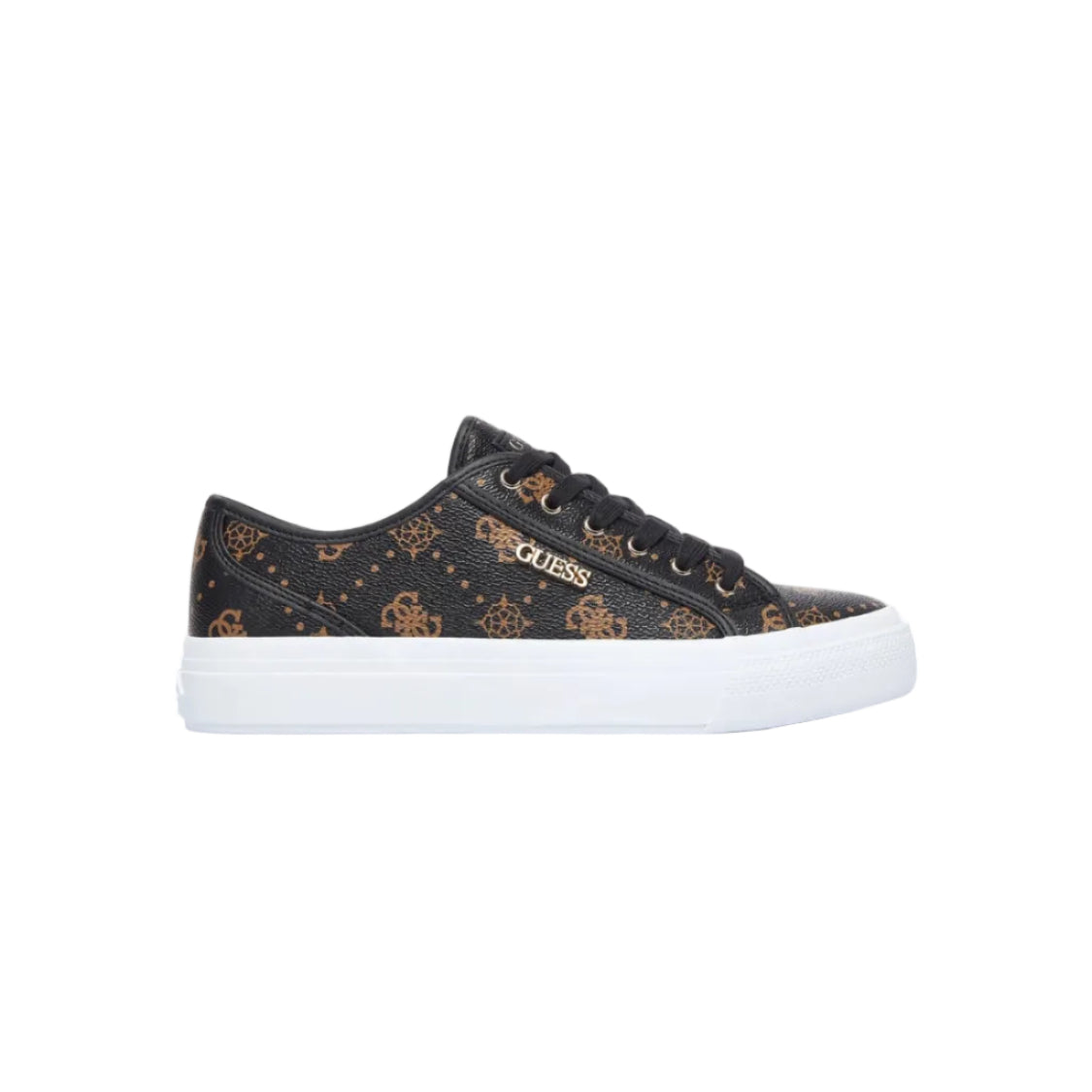 Guess Women's Jelexa 10 Sneakers-Dark Brown GM19729