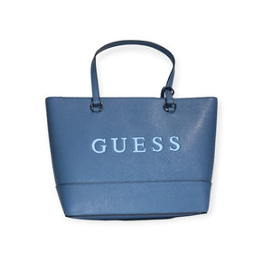 Guess Ladies Handbags Guess Artemis Carryall Denim Bag (7510801186905)