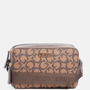Guess Ladies Handbags Guess Artemis Mini Crossbody Bag (7508830355545)