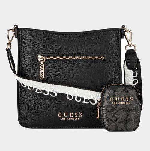 Guess Ladies Handbags Guess Baxian crossbody - black