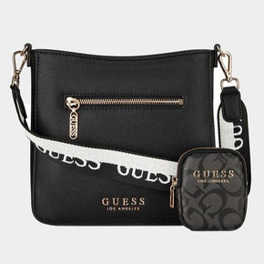 Guess Ladies Handbags Guess Baxian crossbody - black