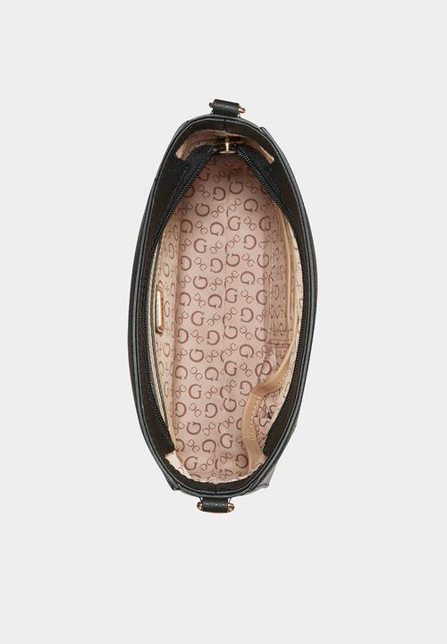 Guess Ladies Handbags Guess Baxian crossbody - black