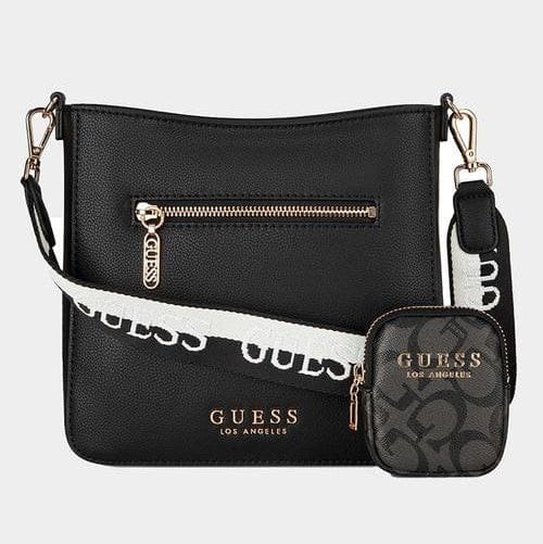 Guess Ladies Handbags Guess Baxian Crossbody Black PG968914