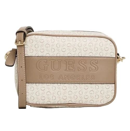 Guess Ladies Handbags Guess Devlon Camera Crossbody - Khaki SG962214