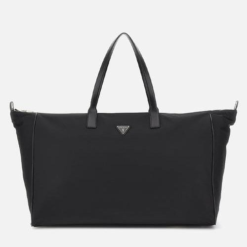 Guess Ladies Handbags Guess Follie Carryon Xl Tote - Black