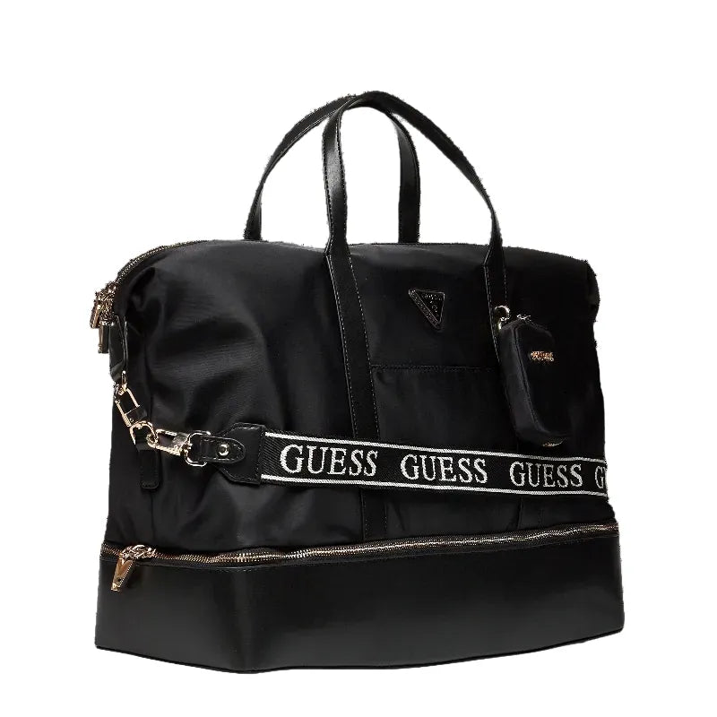 Guess Ladies Handbags Guess G Wave Travel Carry On Large Tote Black N9344417