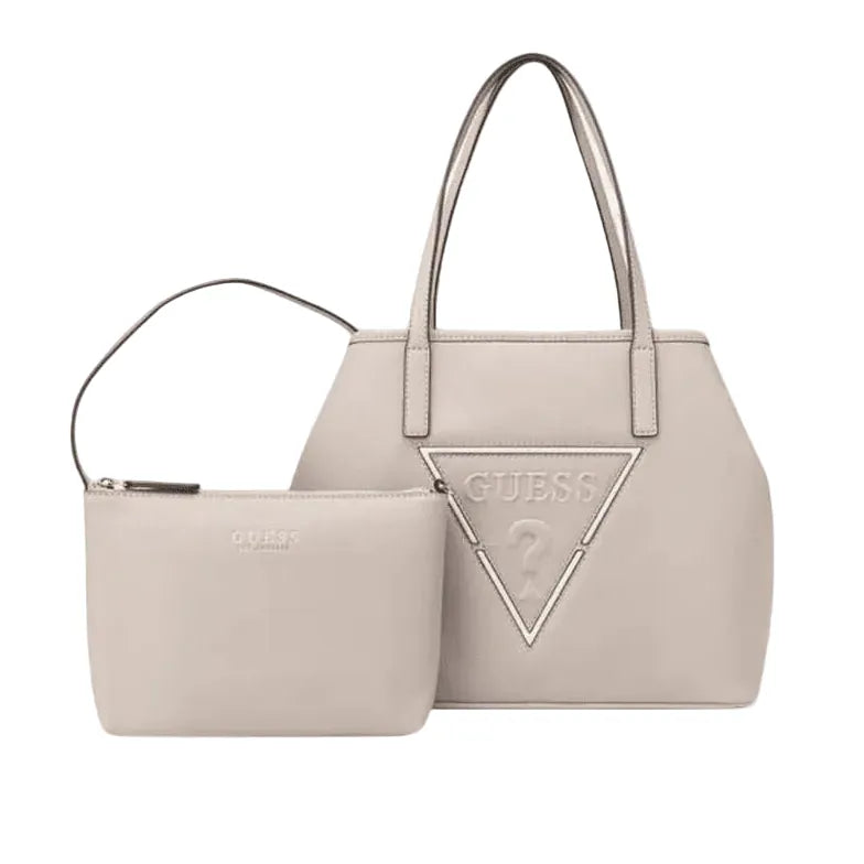 Guess Ladies Handbags Guess Portini Trap Tote Taupe SP985624