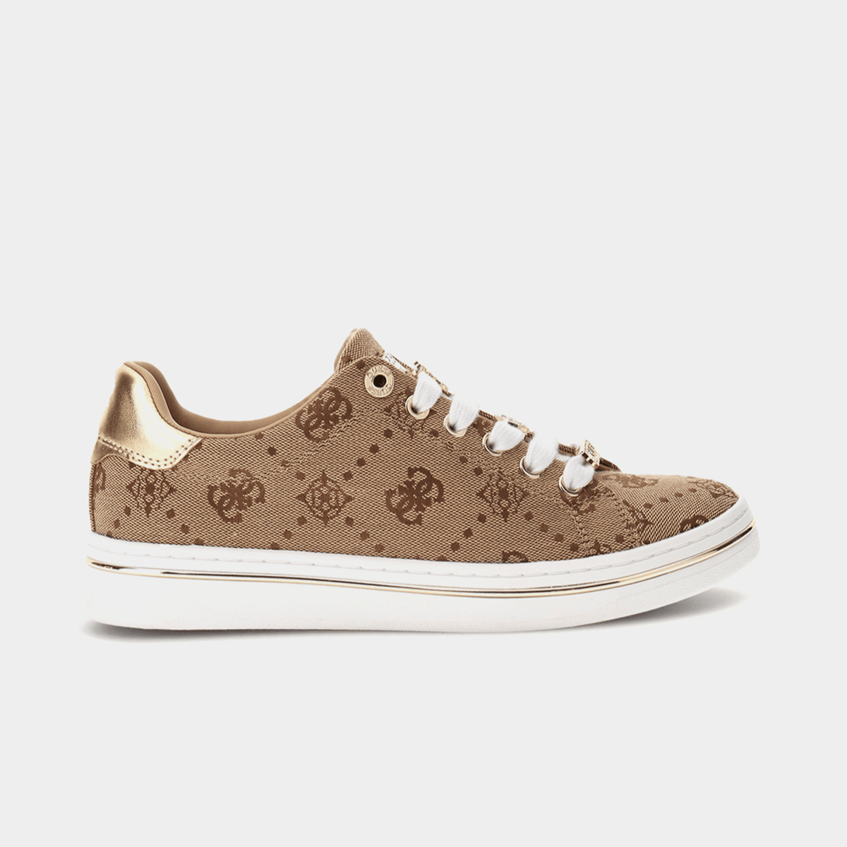 Guess Ladies Sneakers 4 Guess Women's Brown Sneakers