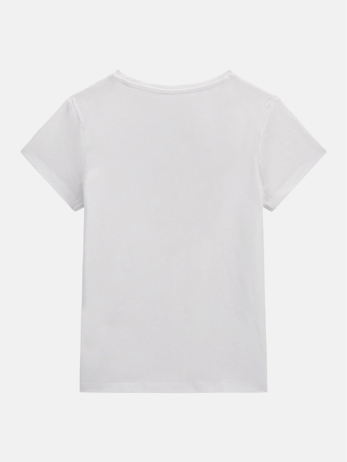 Guess Ladies T shirts Guess Women's Eco Logo T Shirt Tee Pure White GM06085