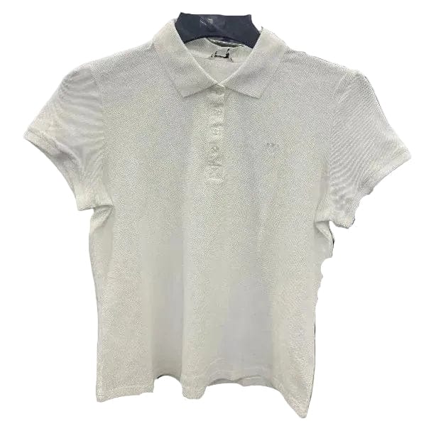 Guess Ladies T shirts SMALL Guess Women's Pique Tee T Shirt White GM06435