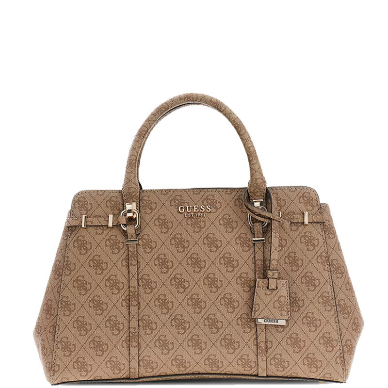 Guess Leona Logo Latte Logo Handbag SG991706.