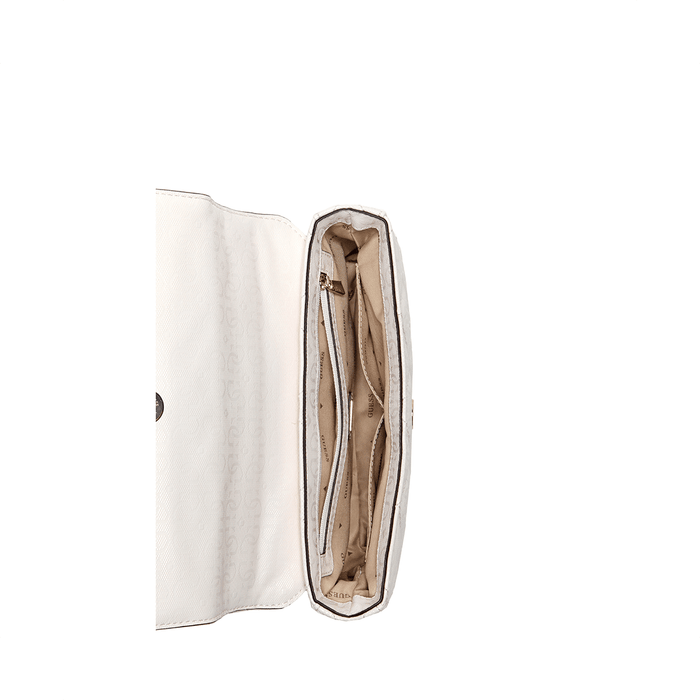 Guess Libby Flap Crossbody-off White GG991220.