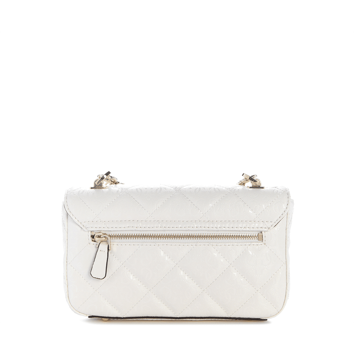 Guess Libby Flap Crossbody-off White GG991220.