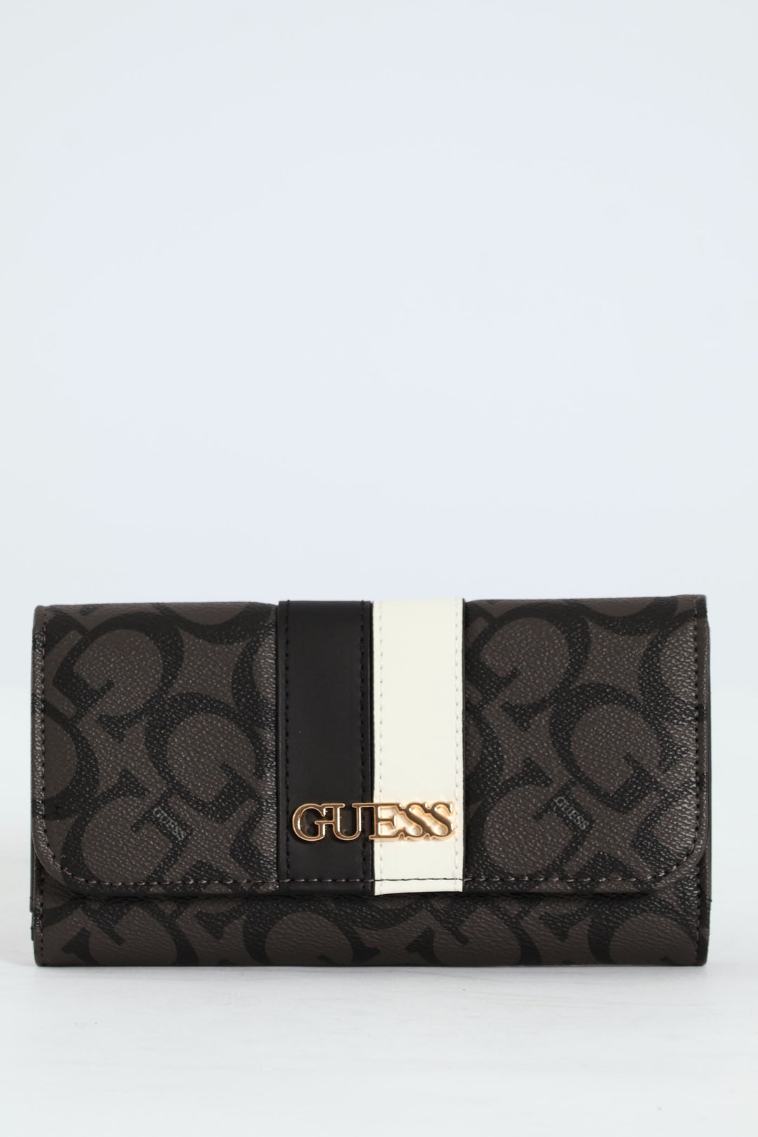 Guess PURSE Guess Kerry Slim Clutch Purse Coal G9708151