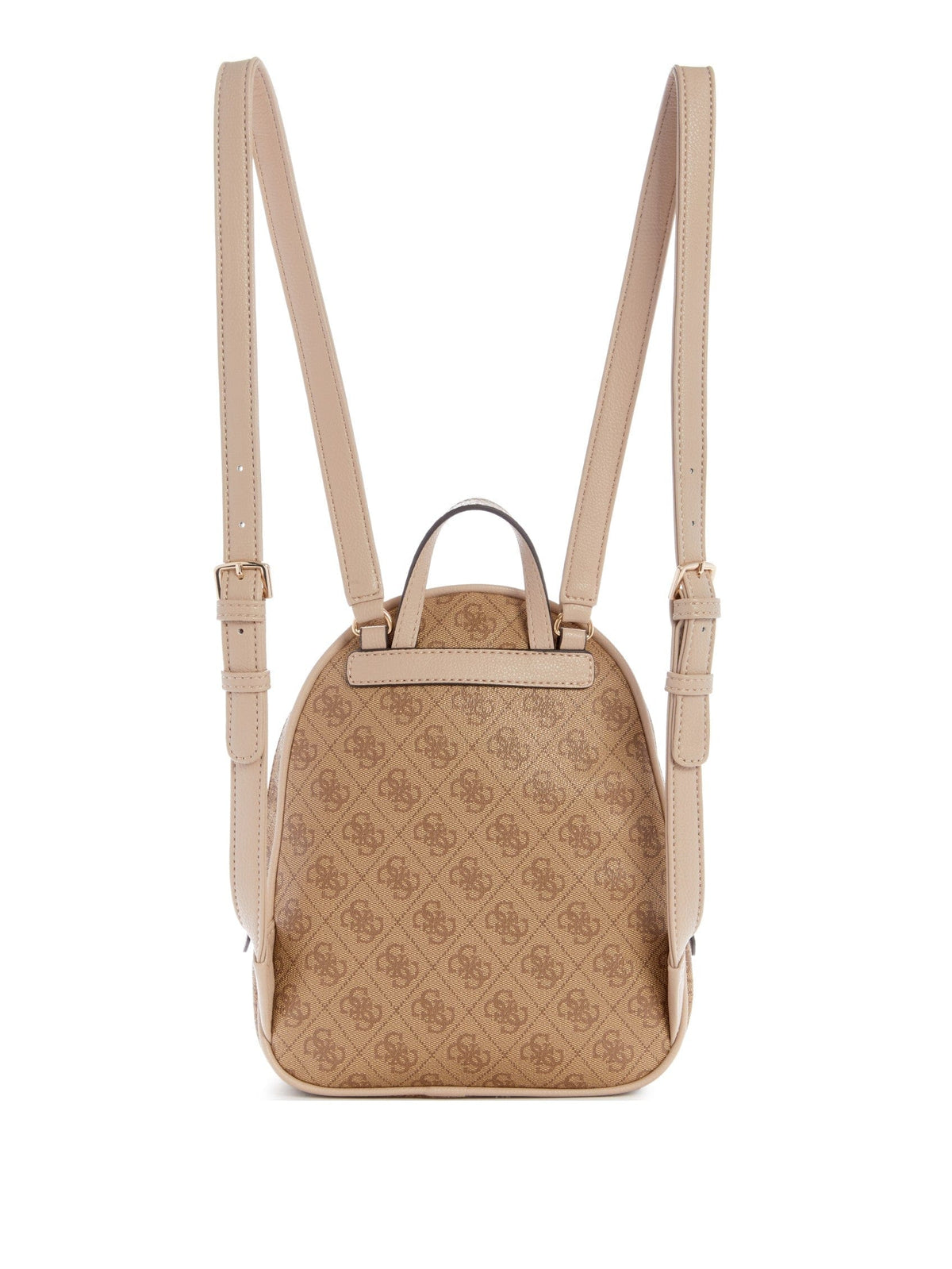 Guess Shinny Gold Guess Ladies Manhattan Backpack (7375669887065)