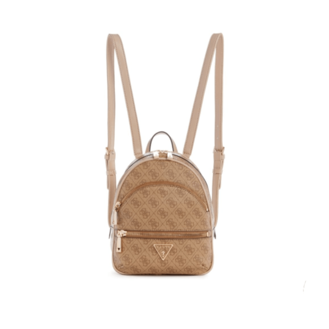 Guess Shinny Gold Guess Ladies Manhattan Backpack (7375669887065)