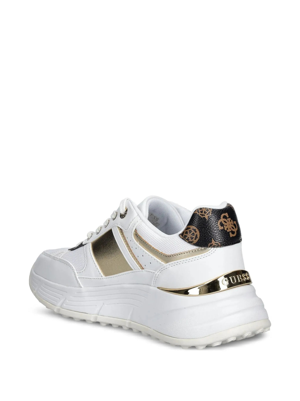 Guess Sneaker Guess Fonzi Platform Sneaker White