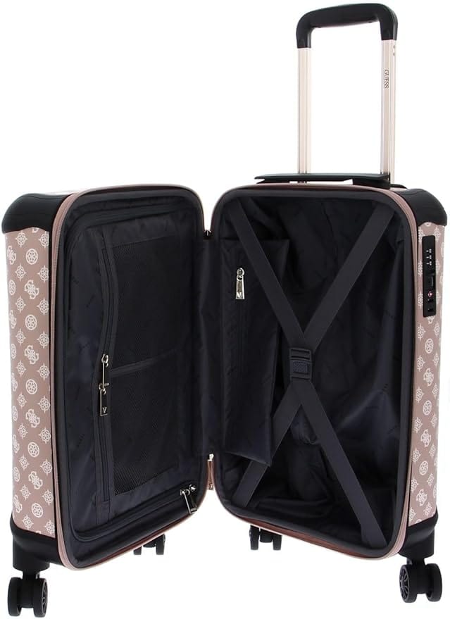 Guess Suitcase GUESS Wilder 18 IN 8-Wheeler S Nude/Blush Multi, Nude / Blush Multi (7818982064217)