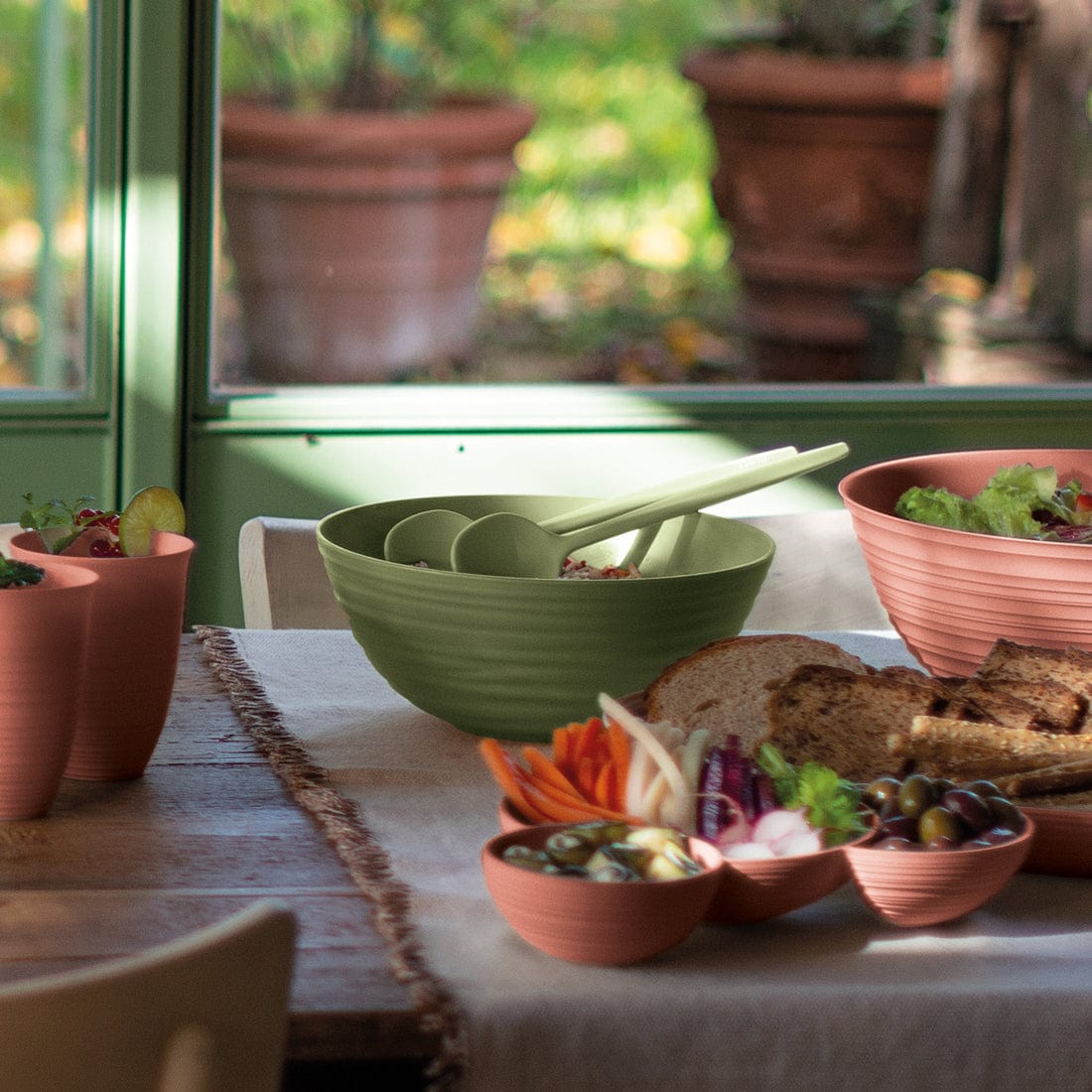 Guzzini Bowl Guzzini Tierra Bowl Land Large Sage GZ175025257