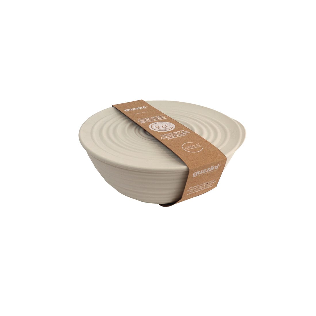 Guzzini Bowl Guzzini Tierra Bowl With Lid Large Cream GZ175002156