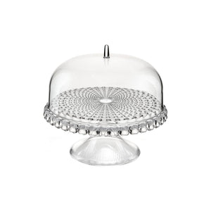 Guzzini Cake Dome Guzzini Tiffany Cake Stand With Dome GZ19940100