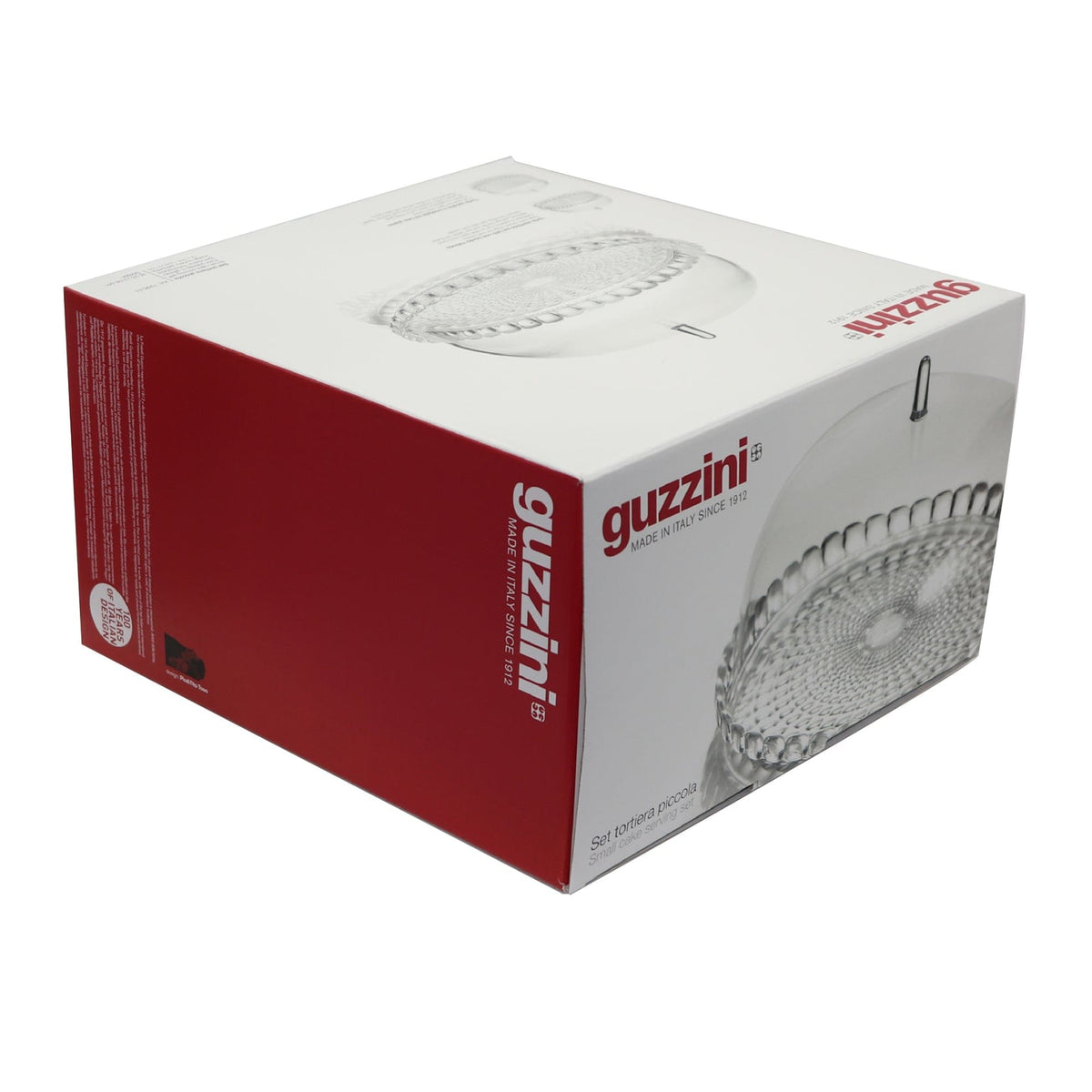 Guzzini Cake Dome Guzzini Tiffany Serving Set Milk White GZ199501156 (7896574525529)