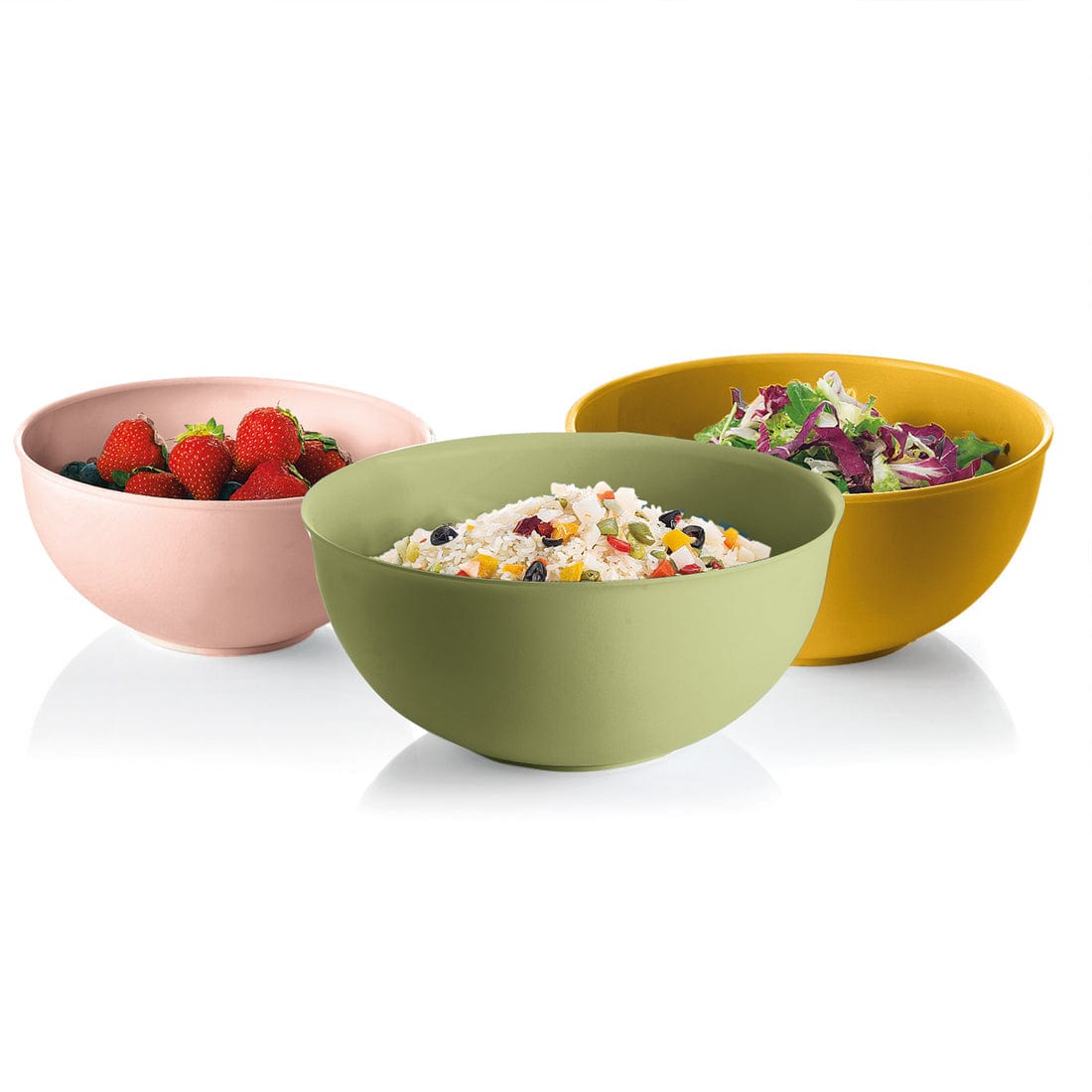 Guzzini LUNCH BOX Guzzini Containers With Lid Everywhere Bio Food Storage Set 3