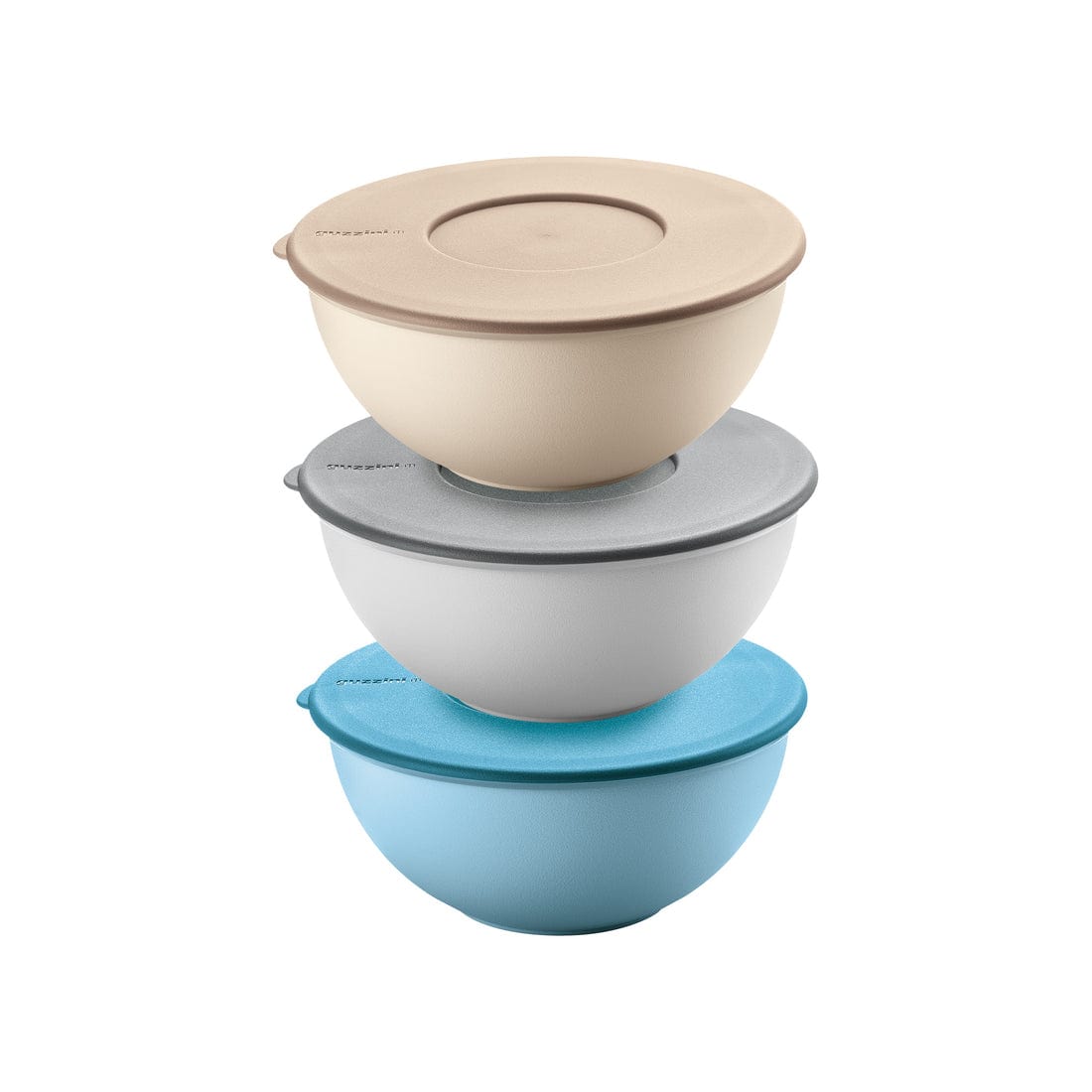 Guzzini LUNCH BOX Guzzini Containers With Lids Everywhere Food Storage 16cm Set of 3 (7891407077465)