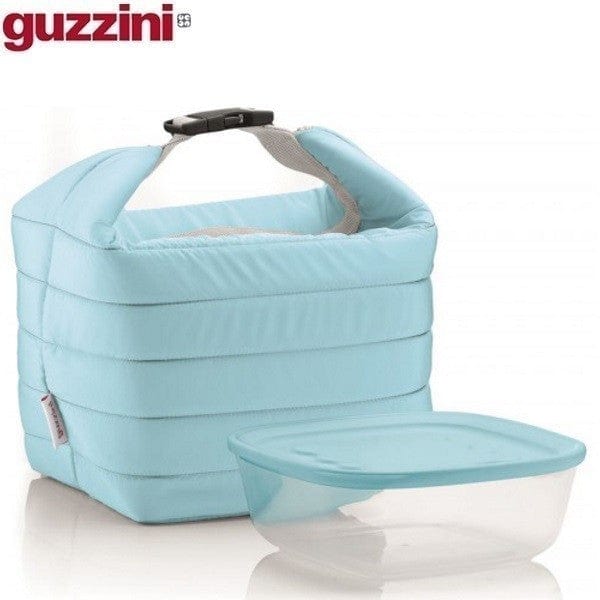 Guzzini LUNCH BOX Guzzini On The Go Handy Bio Thermal  Small Bag And Container Blue GZ032950134