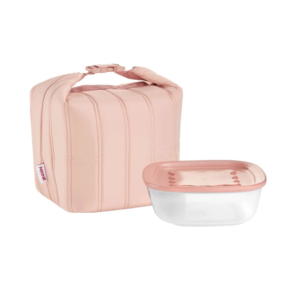 Guzzini LUNCH BOX Guzzini On The Go Handy Bio Thermal  Small Bag And Container Peach GZ032915251 (7896198185049)