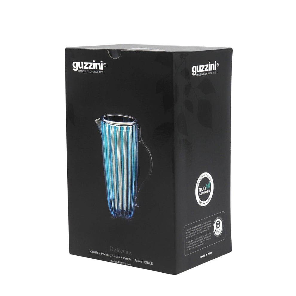 Guzzini Pitcher Guzzini Dolcevita Pitcher with Lid 1.75L Turquoise GZ12380048