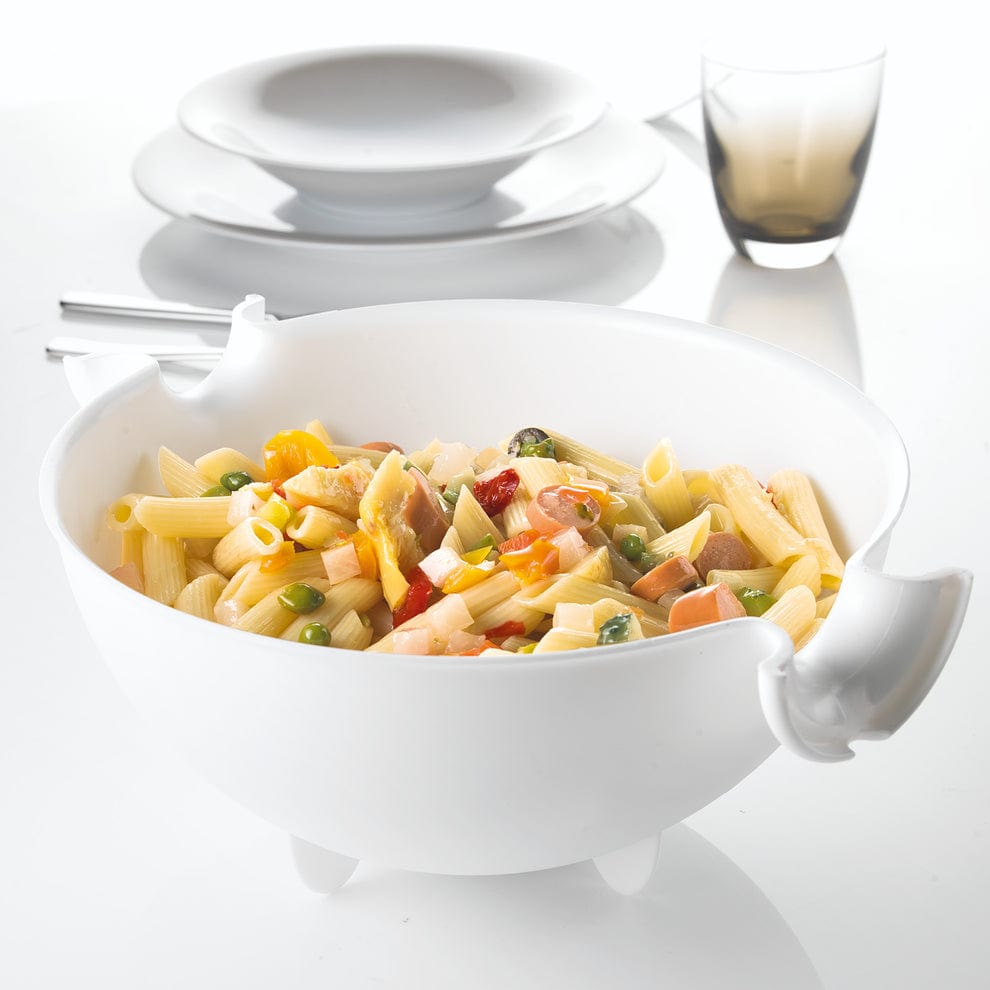 Guzzini Salad Spinner Guzzini Preparation Colander And Bowl Set Spin & Drain Matt Grey GZ29250033