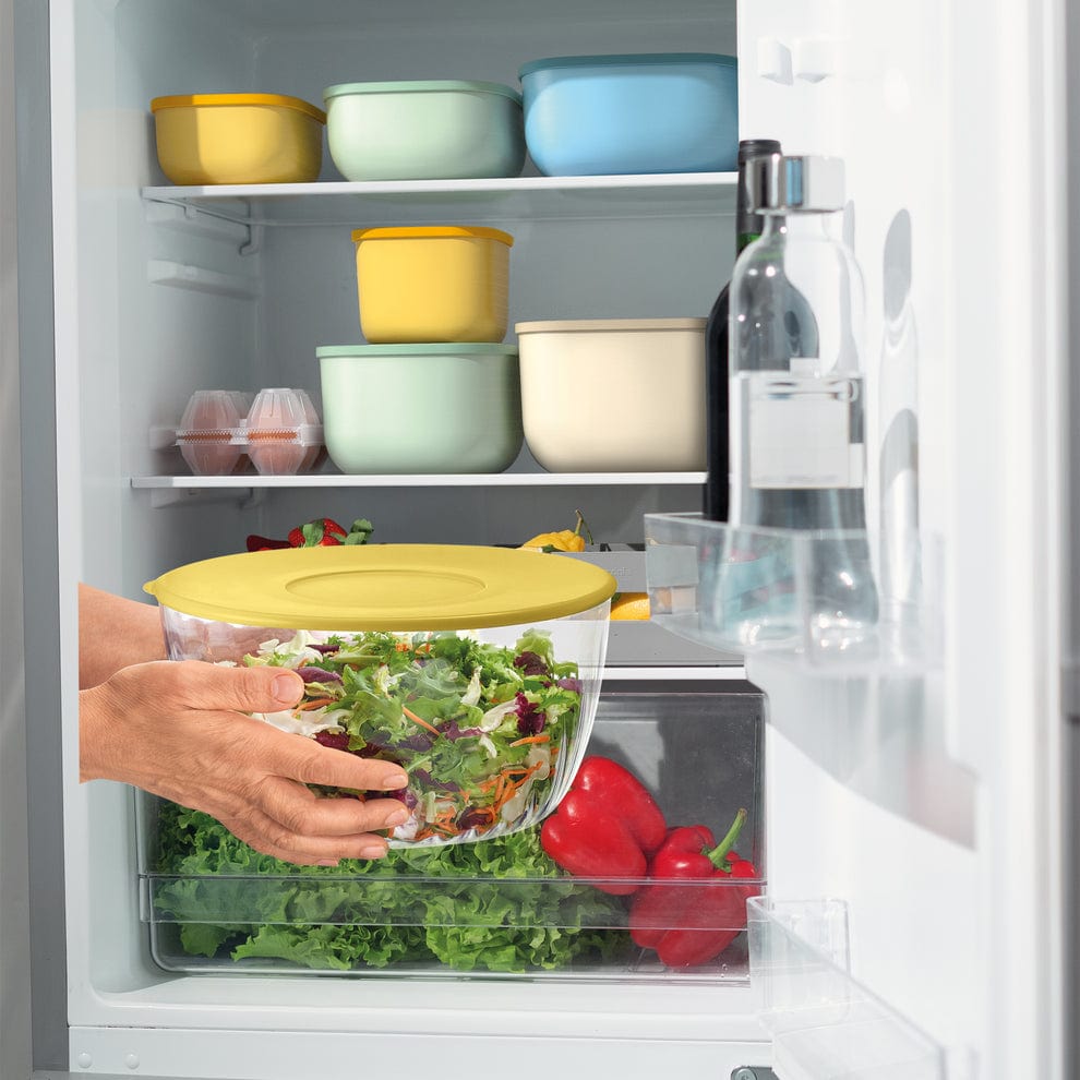 Guzzini Salad Spinner Guzzini Salad Spinner With Lid Spin & Store Preparation 26cm Acid Yellow GZ17090056