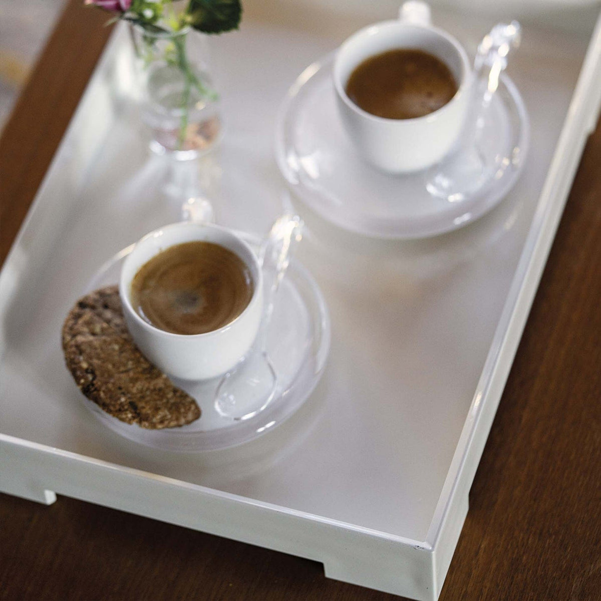 Guzzini Serving Platter Guzzini Icons Essence Tray Medium 32x23.5cm White GZ19780111