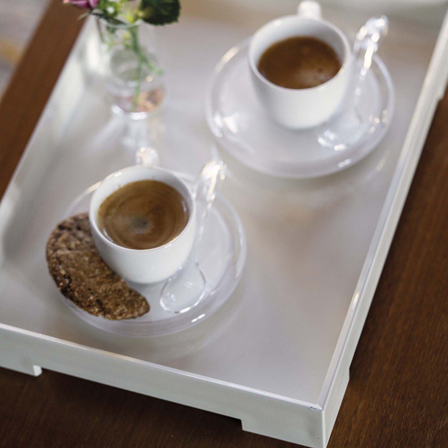 Guzzini Serving Platter Guzzini Icons Essence Tray Medium 32x23.5cm White GZ19780111