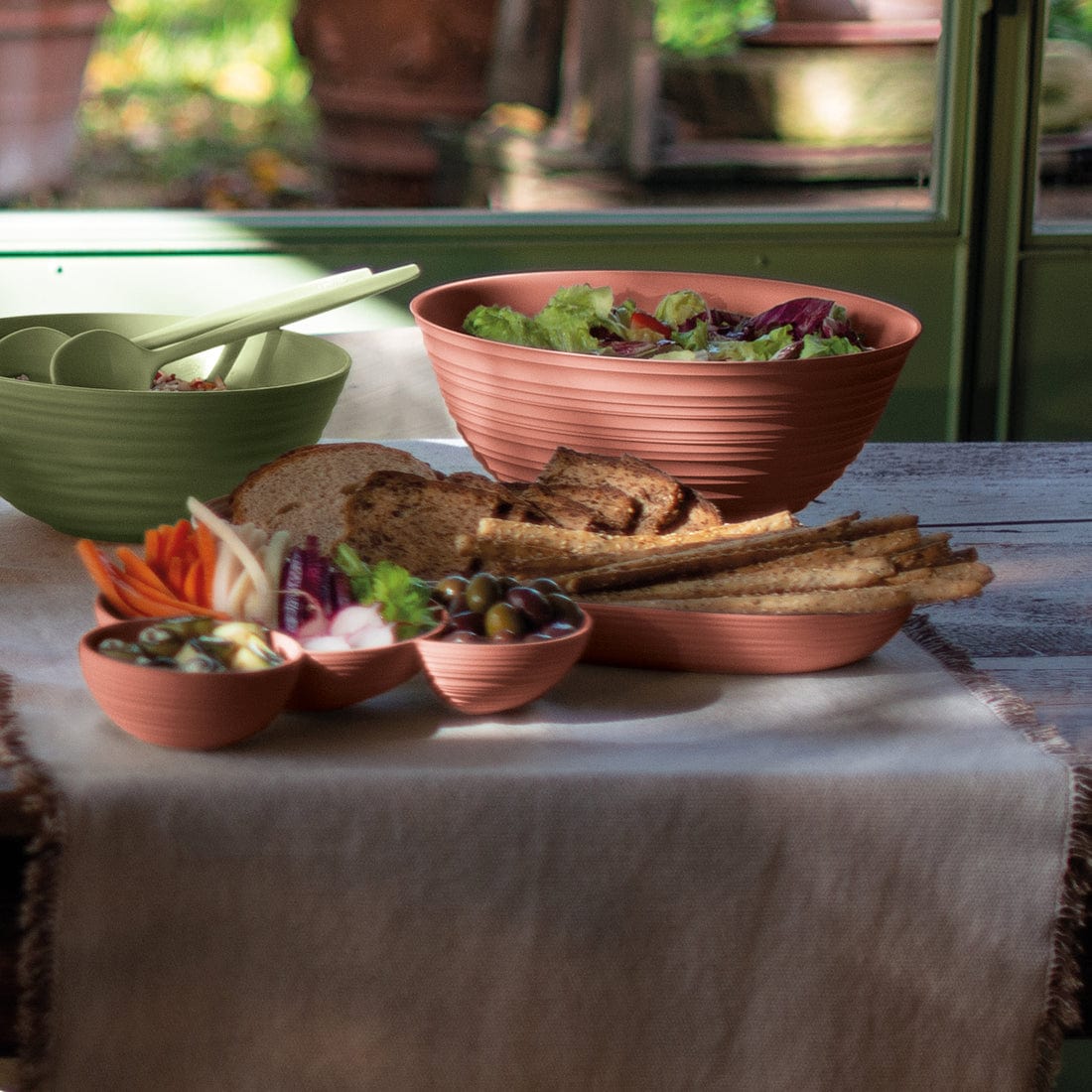 Guzzini Serving Platter Guzzini Tierra Serving Tray Terracotta GZ175400264