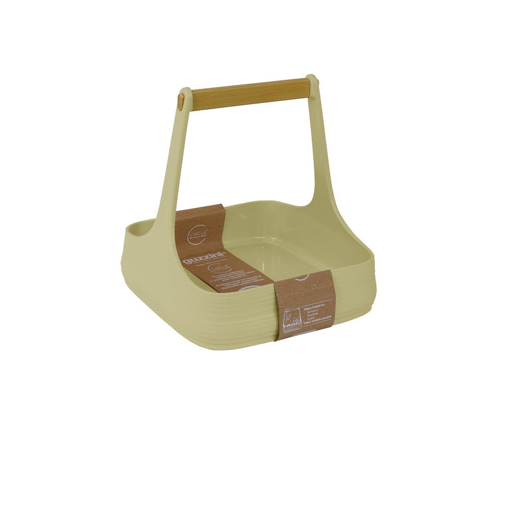 Guzzini Serving Platter Guzzini Tierra Table Caddy All Together Seaweed Green (Sage) GZ179300257