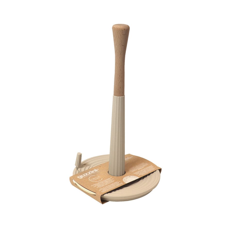 Guzzini Table Napkin Holder Guzzini Tierra Universal Kitchen Roll Holder Roll & Tear Cream GZ180200156