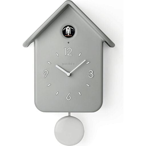 Guzzini Wall Clocks Guzzini Cuckoo Clock With Pendulum Home Grey GZ16860208 (7889537531993)
