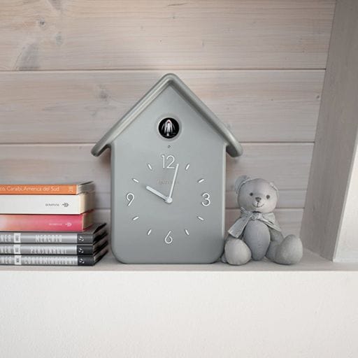 Guzzini Wall Clocks Guzzini Cuckoo Clock With Pendulum Home Grey GZ16860208 (7889537531993)