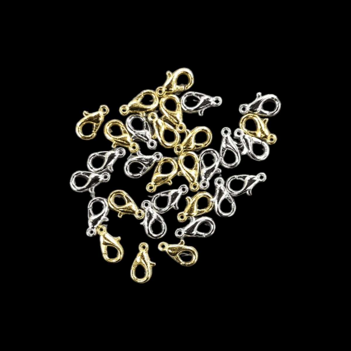 HABBY ACCESSORIES Habby Lobster Clasp 10mm 15pcs (7915621154905)