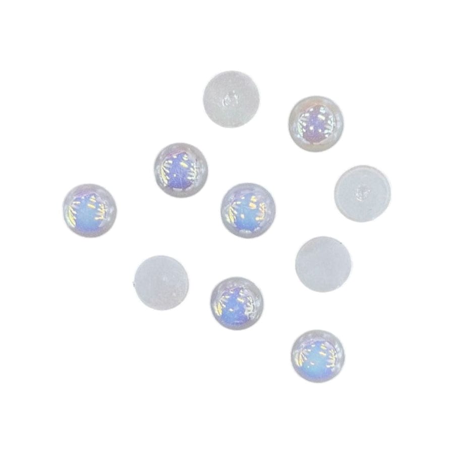 HABBY ACCESSORIES HABBY Shinny Lrg Half Pearl Med/Sml Beads (7785552150617)