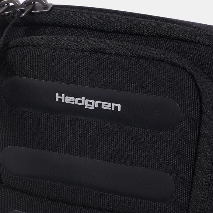 Hedgren Handbag Hedgren Comby Vertical Crossover + RFid Black