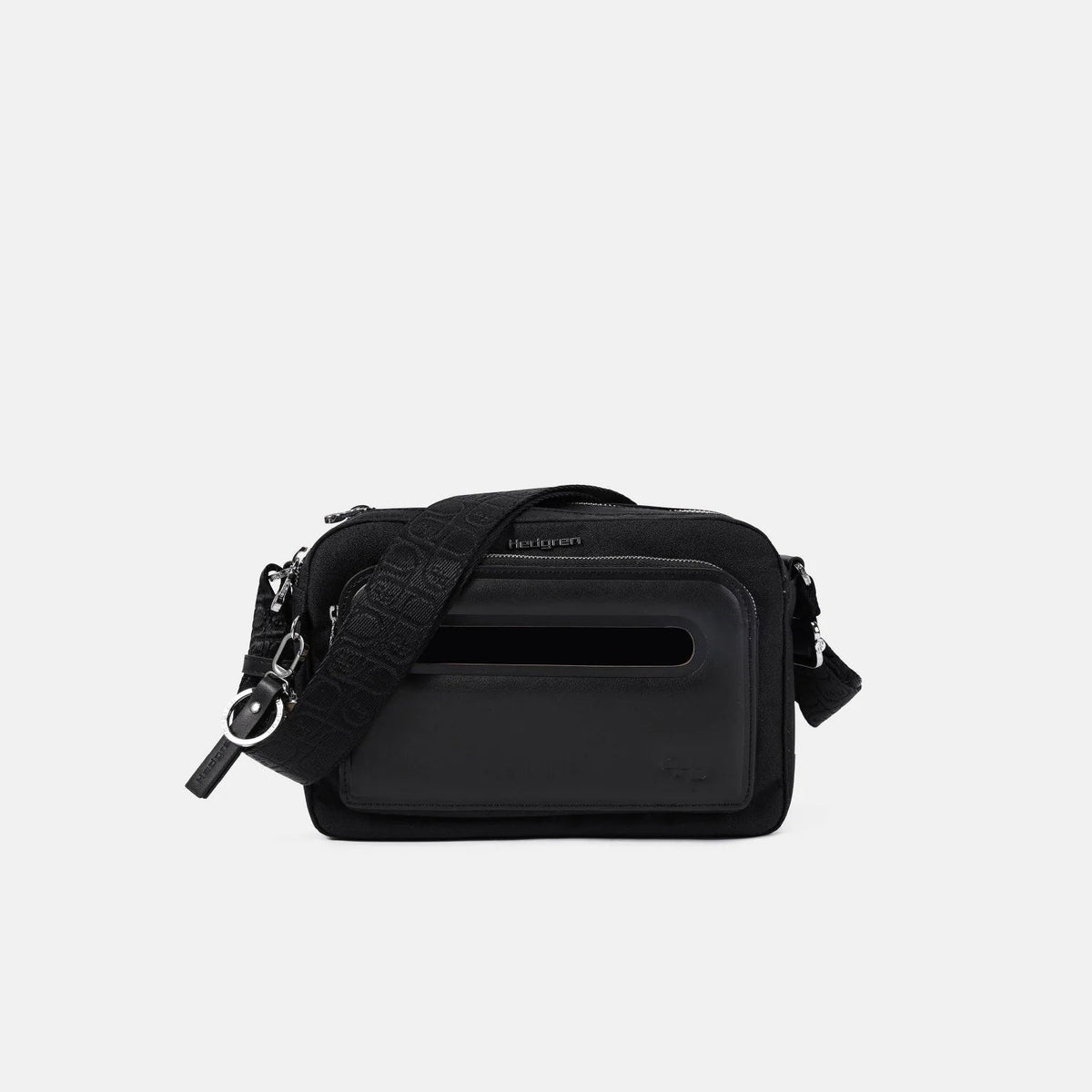 Hedgren Ladies Handbags Hedgren Women's Espresso Medium Crossover Black (7803149484121)