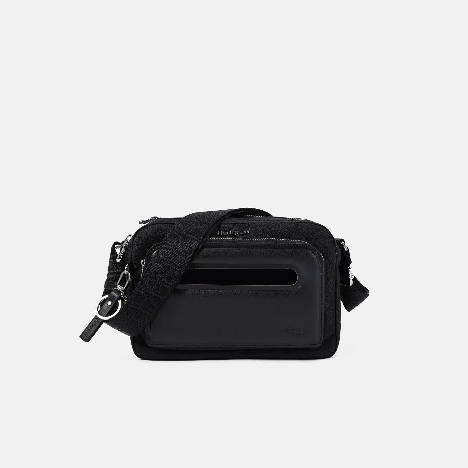 Hedgren Ladies Handbags Hedgren Women's Espresso Medium Crossover Black (7803149484121)