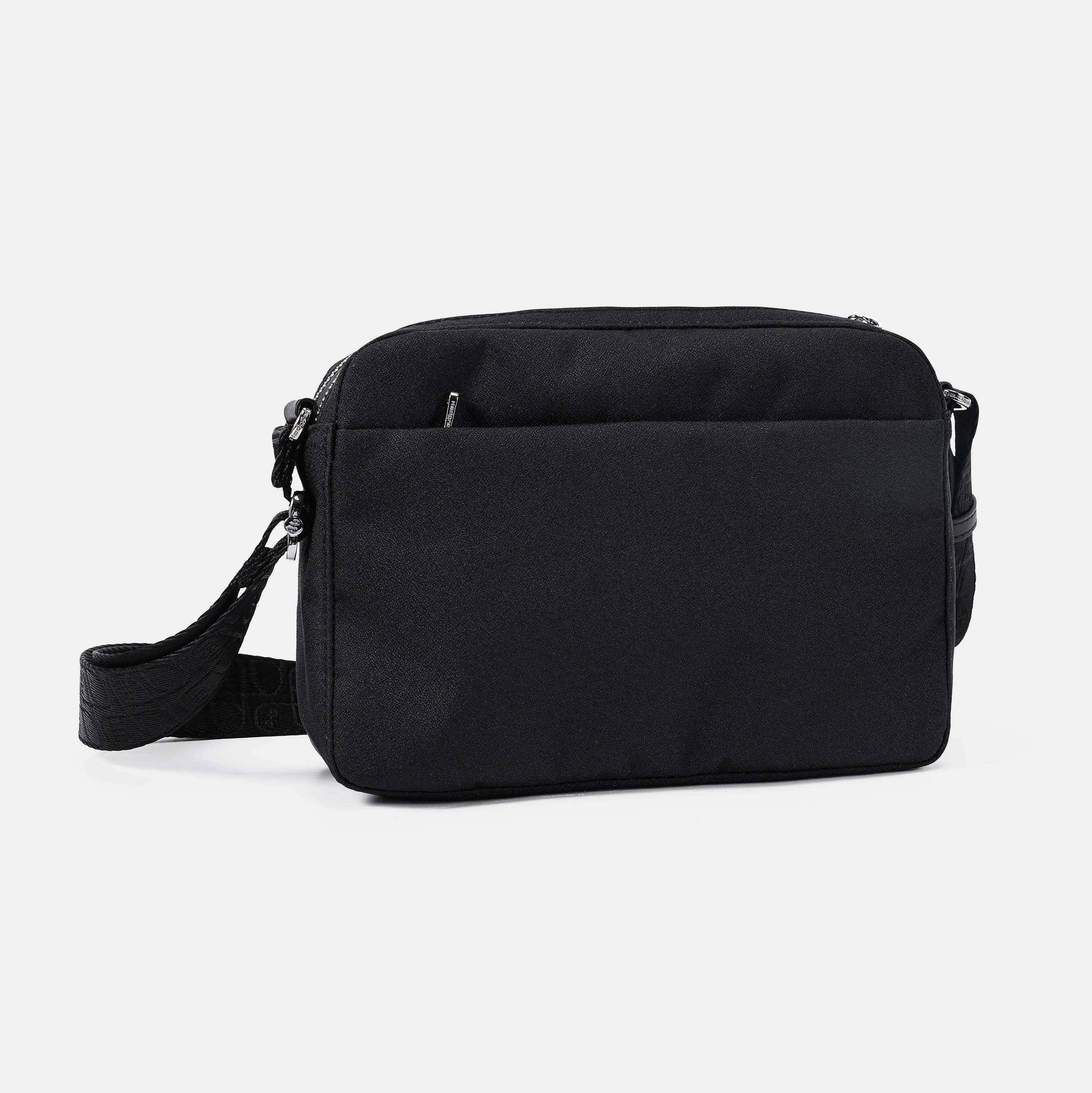 Hedgren Ladies Handbags Hedgren Women's Espresso Medium Crossover Black (7803149484121)
